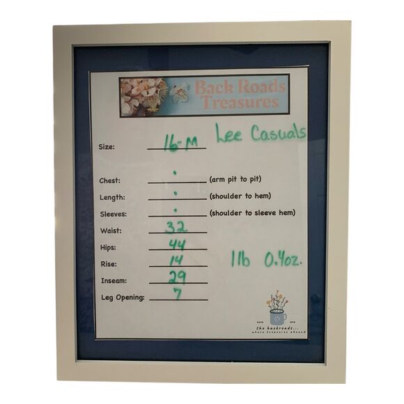 Lee Casuals Pants Womens Size 16 Black White Elastic Waist Dressy Comfort Casual - Picture 16 of 16